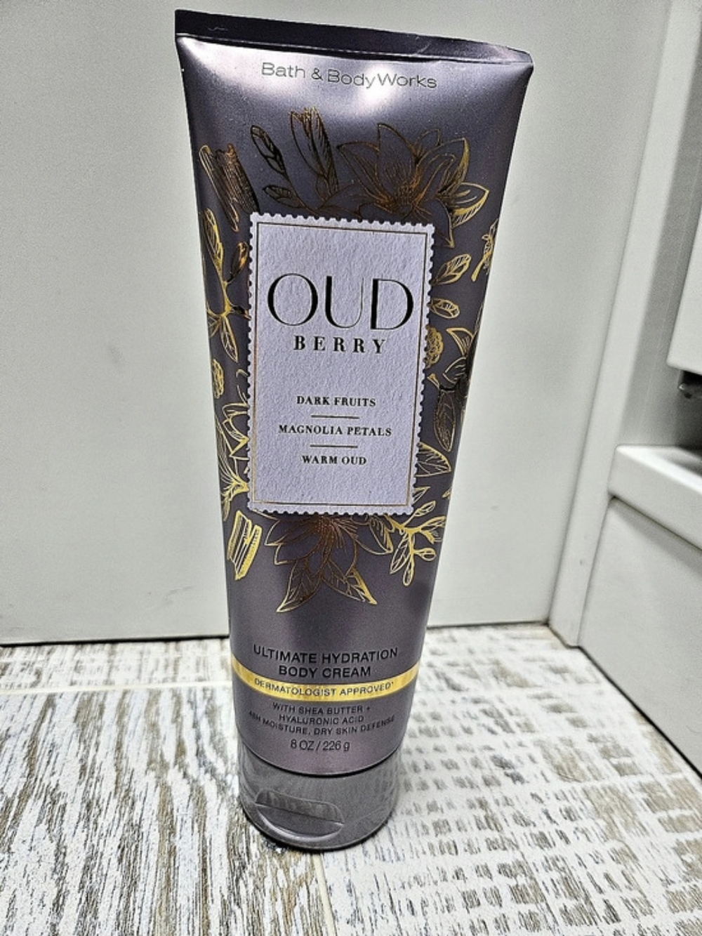 Bath & Body Works Oud Berry Ultimate Hydration Body Cream Body Cream Purple NWT